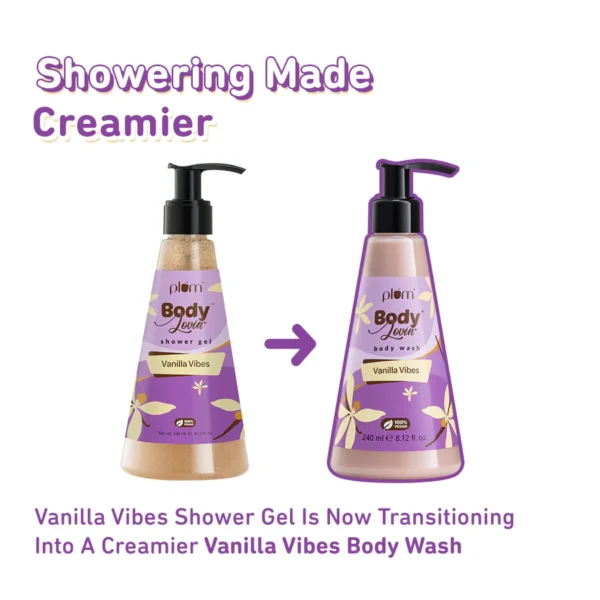 Vanilla Vibes Body Wash by Plum BodyLovin' - Image 4