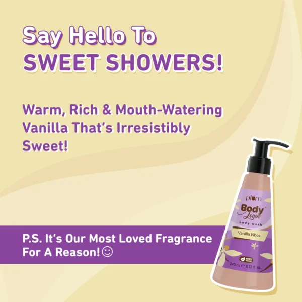 Vanilla Vibes Body Wash by Plum BodyLovin' - Image 3