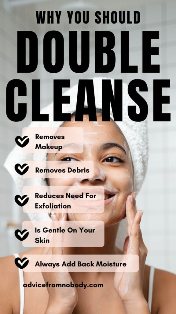 Double cleansing