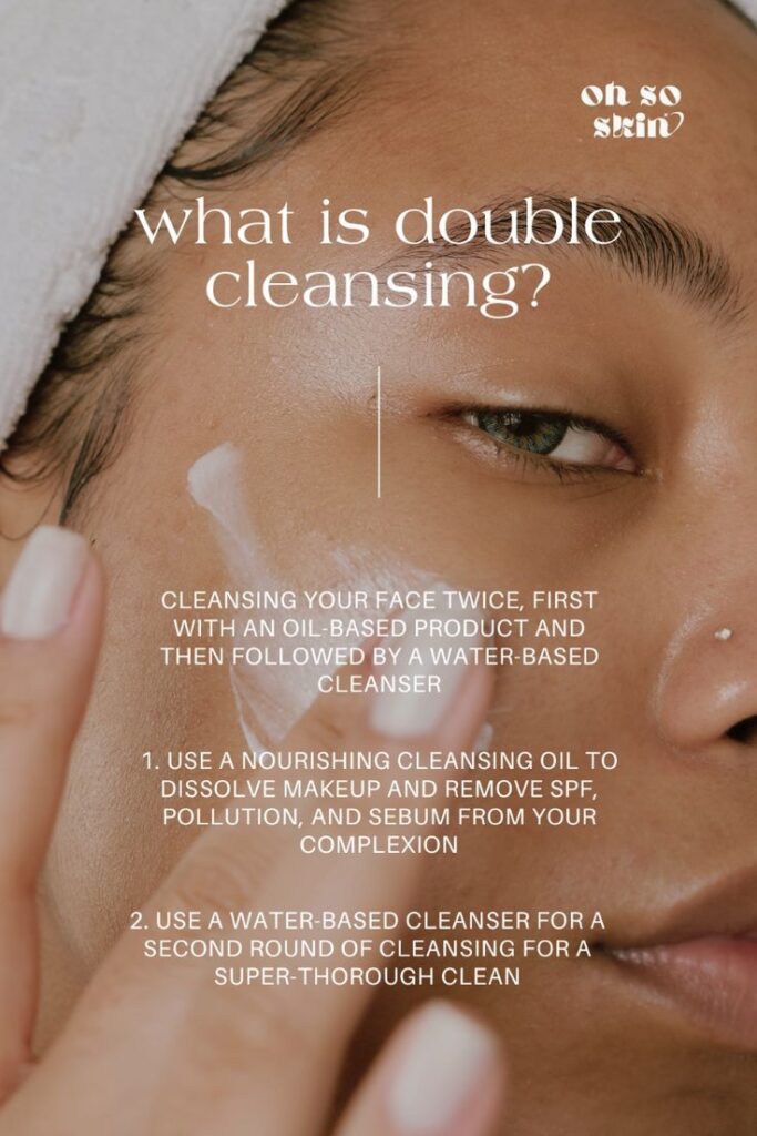Double cleansing